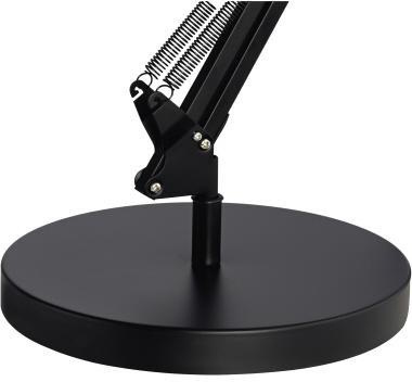 UNILUX Tischleuchte UNILUX SUCCESS 80 Netzbetrieb schwarz