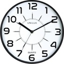 UNILUX Wanduhr UNILUX Pop 30cm Kunststoff schwarz