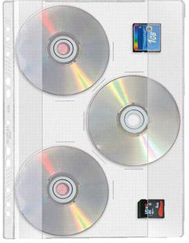 VELOFLEX CD/DVD Hülle Veloflex 23 x 30,7 cm (B x H)