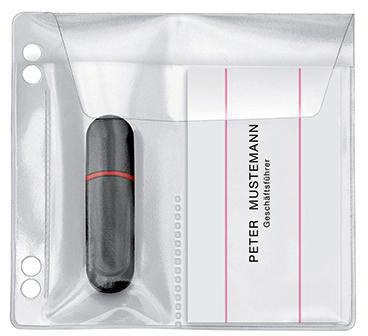 VELOFLEX USB-Stick Hülle Veloflex 10 x 10 cm (B x H) 2
