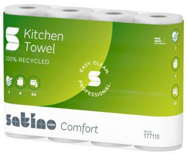 [9199147950] SATINO BY WEPA Küchenrolle Satino by WEPA Comfort 3-lagig Papier