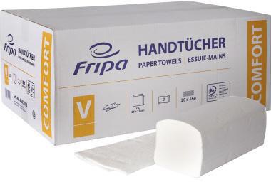 [9199147980] FRIPA Papierhandtuch Fripa Comfort 25 x 23 cm (B x L) 100 %