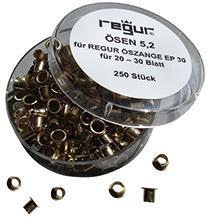 REGUR Ösen REGUR® Durchmesser: 4mm Länge: 5,2mm