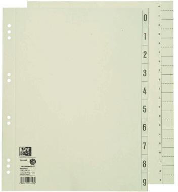 OXFORD Trennblatt Oxford DIN A4 Kraftkarton chamois