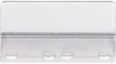 ELBA Vollsichtreiter ELBA 50 x 27 mm (B x H) PVC hellbraun 50