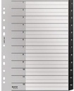 LEITZ Zahlenregister Leitz Recycle DIN A4 Überbreite 1-12