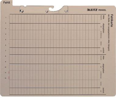 LEITZ Pendelfehlkarte Leitz 31,6 x 26,2 cm (B x H) DIN A4