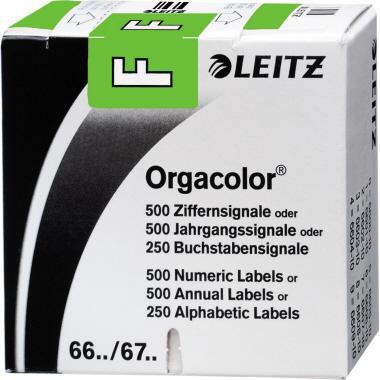 [9199148385] LEITZ Buchstabensignal Leitz Orgacolor® Leitz Orgacolor® (F)