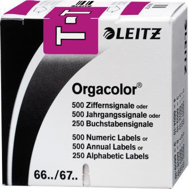 [9199148399] LEITZ Buchstabensignal Leitz Orgacolor® Leitz Orgacolor® (T)