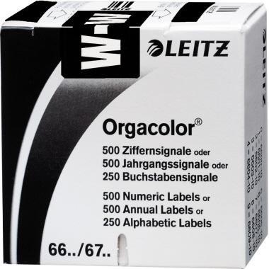 [9199148402] LEITZ Buchstabensignal Leitz Orgacolor® Leitz Orgacolor® (W)