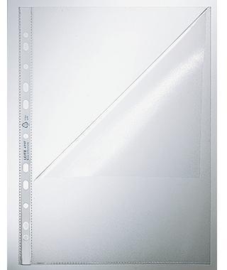 LEITZ Prospekthülle Leitz DIN A4 0,09mm oben links offen