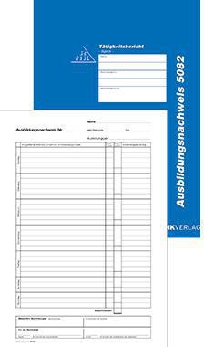 [9199148637] RNK VERLAG Berichtsblock Ausbildungsnachweis RNK Verlag DIN A4 28 Bl.