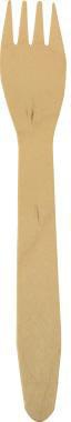 PAPSTAR Gabel PAPSTAR pure Einweg 16,5cm Holz
