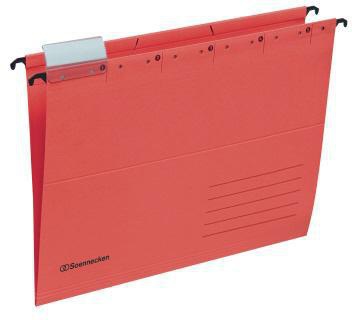 [9199148822] SOENNECKEN Hängemappe Soennecken DIN A4 220g/m² (rot)