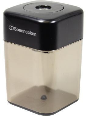 [9199148868] SOENNECKEN Dosenspitzer Soennecken 8mm Kunststoff schwarz/grau