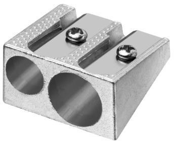 [9199148869] SOENNECKEN Doppelspitzer Soennecken 7,8 und 11mm Metall silber