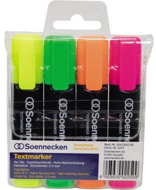 [9199148916] SOENNECKEN Textmarker Soennecken 2-5mm farbig sortiert
