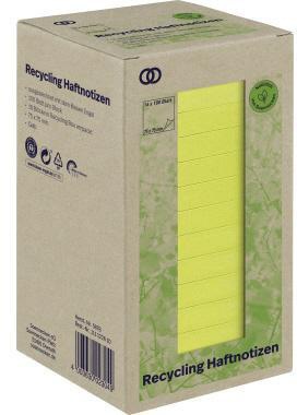 SOENNECKEN Haftnotiz Soennecken oeco Recycling 75 x 75 mm (B