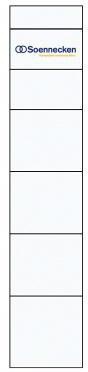[9199149254] SOENNECKEN Rückenschild Soennecken schmal/kurz 30 x 190 mm (B x