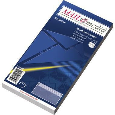 MAILMEDIA Briefumschlag MAILmedia DIN lang 220 x 110 mm (B x H)
