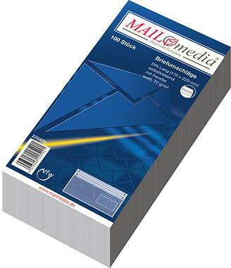 MAILMEDIA Briefumschlag MAILmedia DIN lang 220 x 110 mm (B x H)