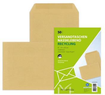 MAILMEDIA Versandtasche MAILmedia DIN B5 176 x 250 mm (B x H)