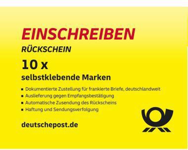 NEUTRALWARE Briefmarke 4,85 Euro selbstklebend 10 St./Pack