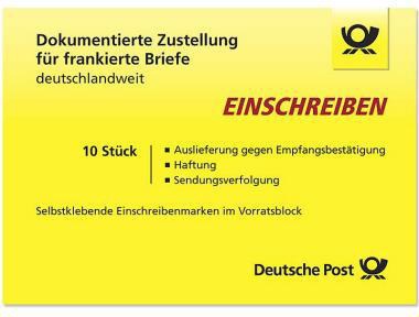 NEUTRALWARE Briefmarke 2,35 Euro selbstklebend 10 St./Pack