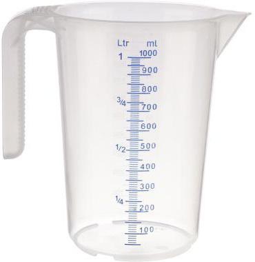 APS Messbecher APS STACKABLE 1l Polypropylen