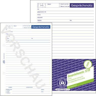 AVERY ZWECKFORM Gesprächsnotiz Avery Zweckform DIN A5 50 Bl.