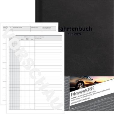 [9199149748] AVERY ZWECKFORM Fahrtenbuch Avery Zweckform DIN A5 PKW schwarz 48