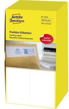 AVERY ZWECKFORM Frankieretikett Avery Zweckform 163 x 43 mm (B x H)