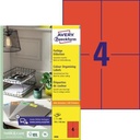 AVERY ZWECKFORM Universaletikett Avery Zweckform 105 x 148 mm (B x H)