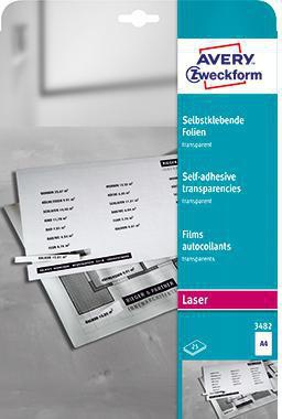 AVERY ZWECKFORM Selbstklebefolie Avery Zweckform DIN A4 140µm