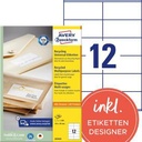 AVERY ZWECKFORM Universaletikett Avery Zweckform Recycling 105 x 48 mm (B