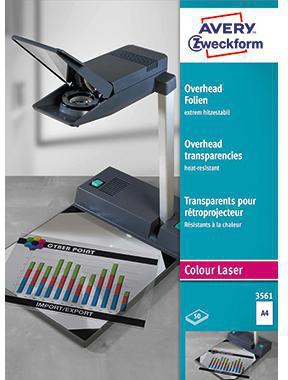 [9199149814] AVERY ZWECKFORM OHP Laserfolie Avery Zweckform DIN A4 130µm