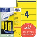 AVERY ZWECKFORM Ordnerrückenetikett Avery Zweckform ultragrip breit/kurz 61