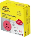 AVERY ZWECKFORM Markierungspunkt Avery Zweckform 19mm Papier rot Gesicht