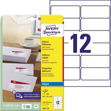 [9199149848] AVERY ZWECKFORM Adressetikett Avery Zweckform 99,1 x 42,3 mm (B x H)