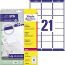 AVERY ZWECKFORM Adressetikett Avery Zweckform ultragrip 63,5 x 38,1 mm