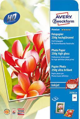 AVERY ZWECKFORM Fotopapier Avery Zweckform Premium DIN A4 250g/m²
