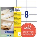 AVERY ZWECKFORM Universaletikett Avery Zweckform Recycling 105 x 74 mm (B