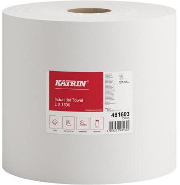 [9199149971] KATRIN Putzrolle Katrin L2 22 cm x 570 m (B x L) 2-lagig
