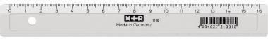 M+R Lineal M+R 16cm Polystyrol glasklar