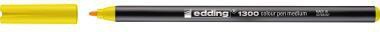 EDDING Fasermaler edding 1300 colourpen 2mm gelb nicht