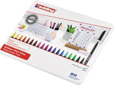 EDDING Fasermaler edding 1200 colourpen 1mm farbig