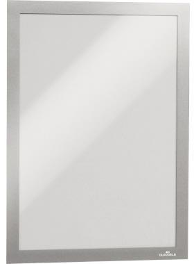 DURABLE Magnetrahmen DURABLE DURAFRAME® DIN A4 PVC silber 10