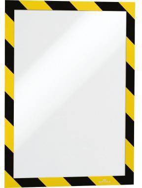 [9199150386] DURABLE Magnetrahmen DURABLE DURAFRAME® SECURITY DIN A4 (gelb/schwarz)