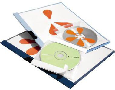DURABLE CD/DVD Hülle DURABLE FIX 12,7 x 12,7 cm (B x H)