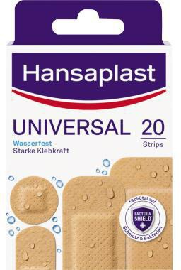 HANSAPLAST Pflasterstrip Hansaplast UNIVERSA inkl. 8 St. 7 x 2 cm